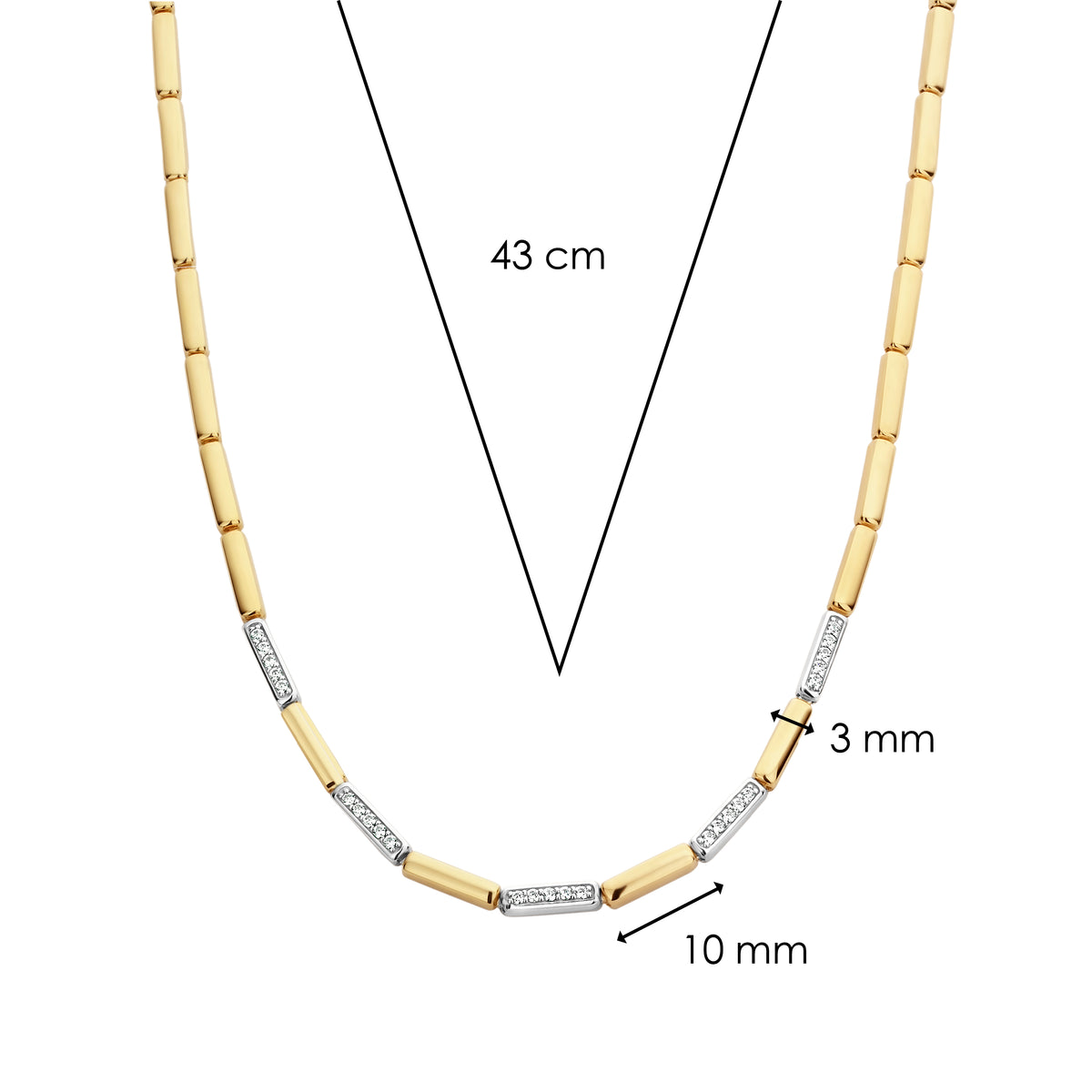 TI SENTO - Milano Necklace 3997ZY