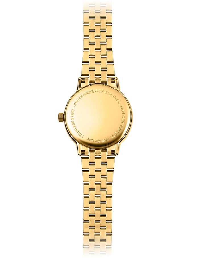 Raymond Weil Tocatta Gold Diamond Dial Watch 29mm