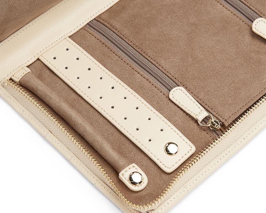 Wolf Caroline Large Jewellery Portfolio - Ivory