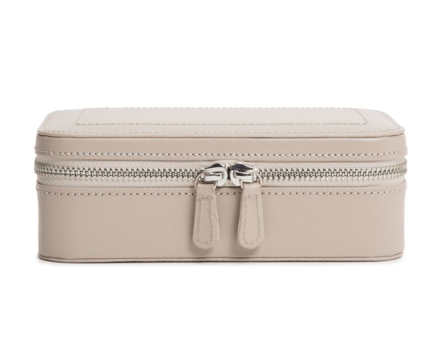 Wolf Sophia Travel Zip Case - Mink