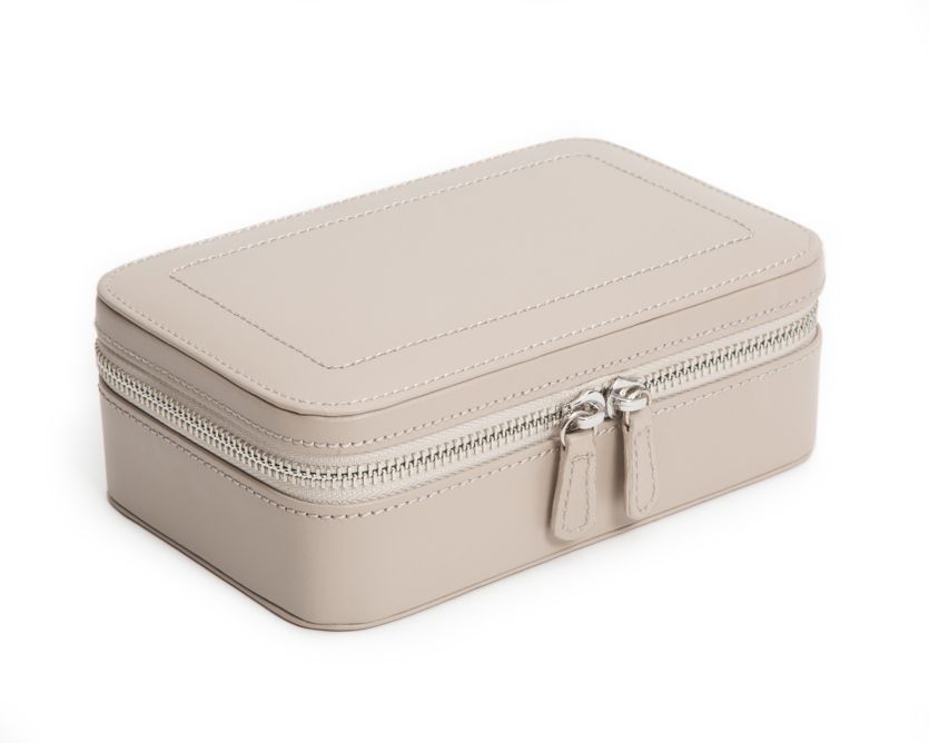 Wolf Sophia Travel Zip Case - Mink