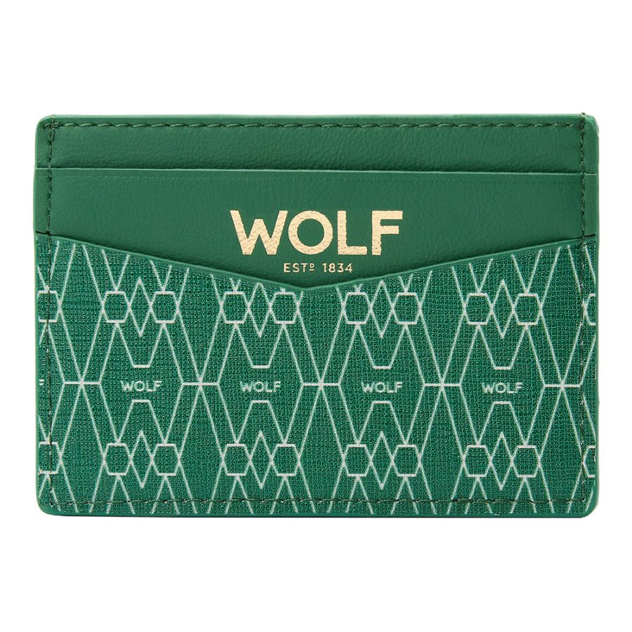 Wolf Signature Cardholder - Green