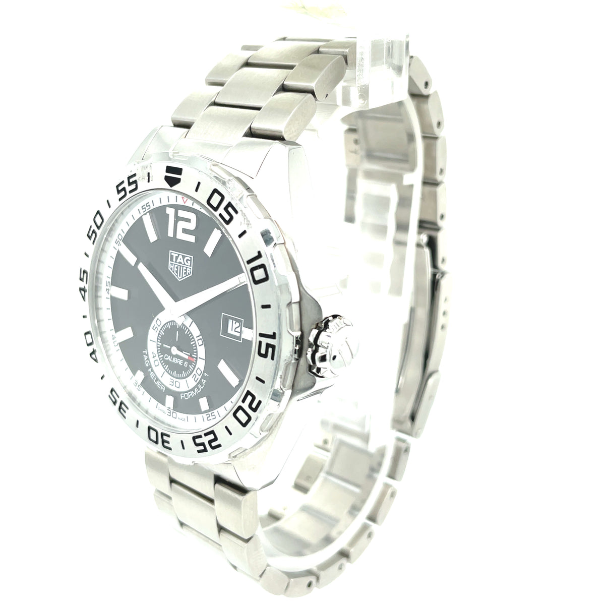 Pre-Owned Tag Heuer Formula 1 Calibre 6 Black Dial WAZ2012.BA0842
