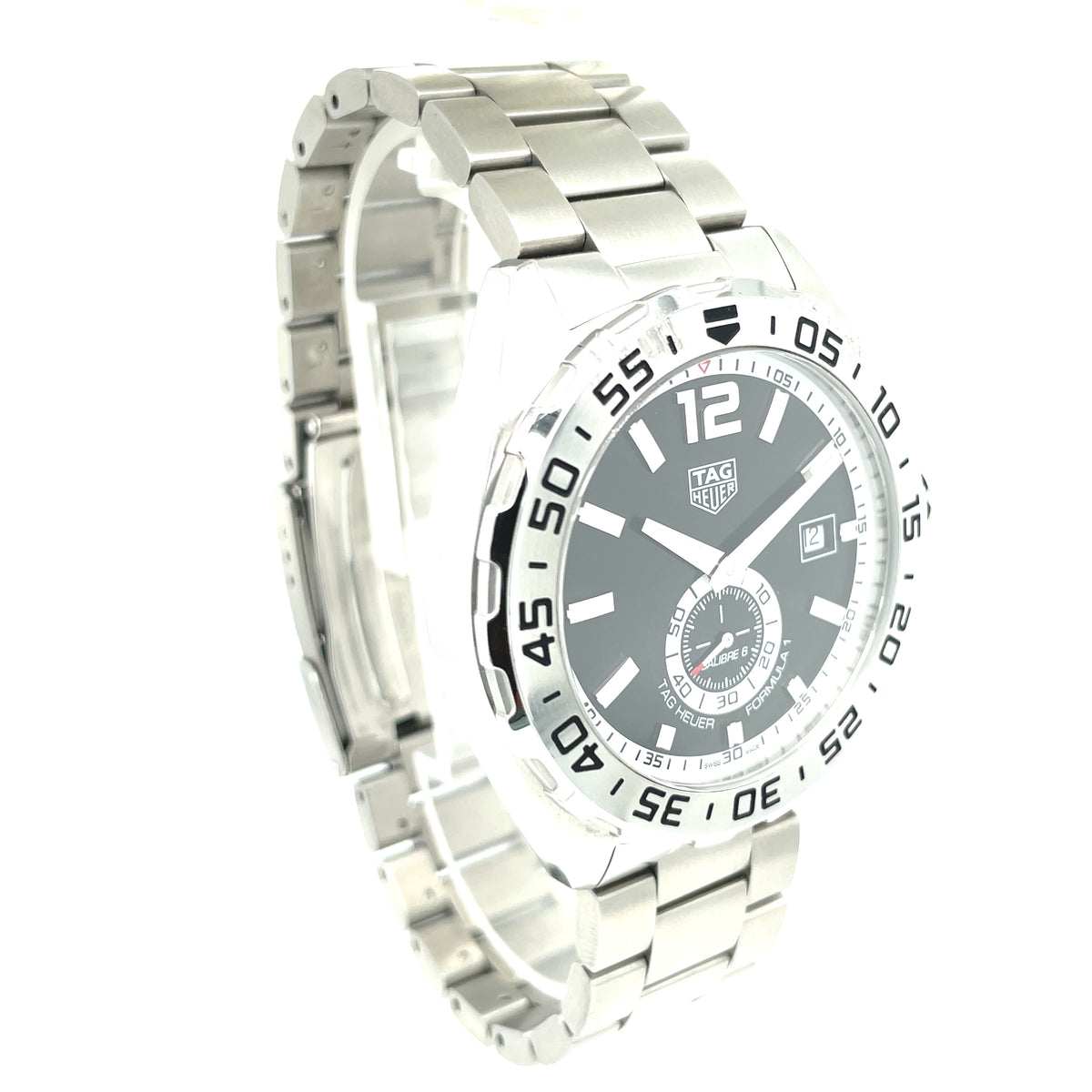 Pre-Owned Tag Heuer Formula 1 Calibre 6 Black Dial WAZ2012.BA0842