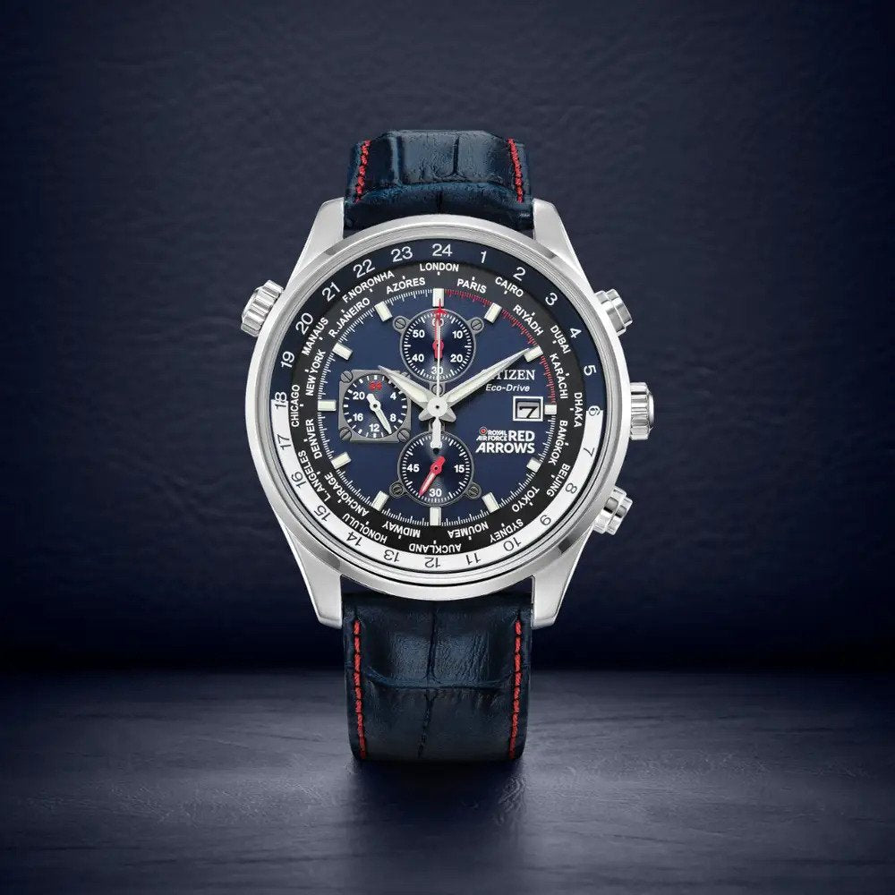 Citizen Eco-Drive Red Arrow Chrono Blue 43mm CA0081-01L
