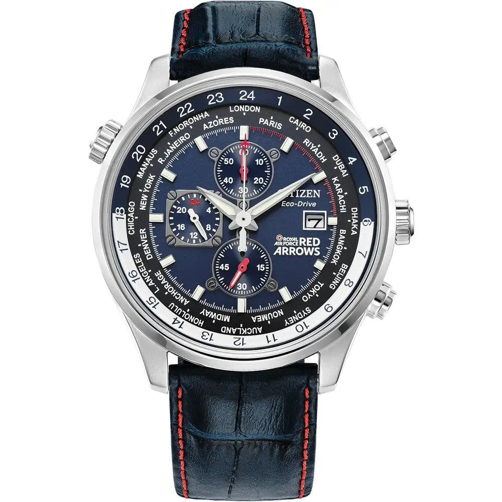 Citizen Eco-Drive Red Arrow Chrono Blue 43mm CA0081-01L