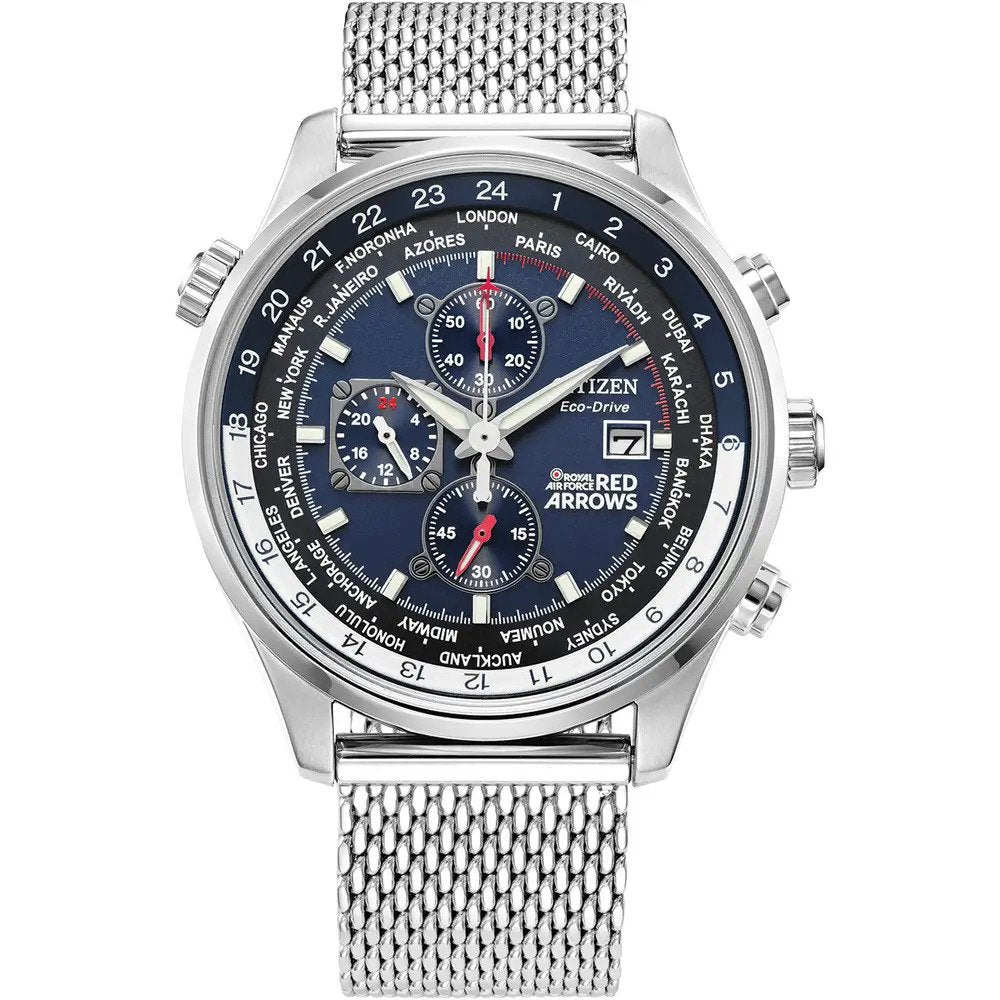 Citizen Eco-Drive Red Arrow Chrono Blue 43mm CA0081-78L