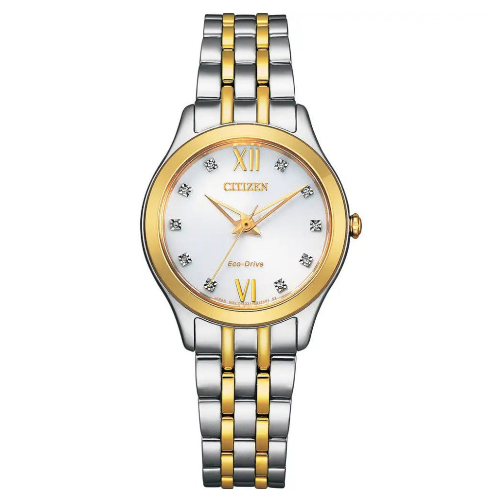 Citizen Eco-Drive Silhouette Diamond 26mm Watch EM1014-50A