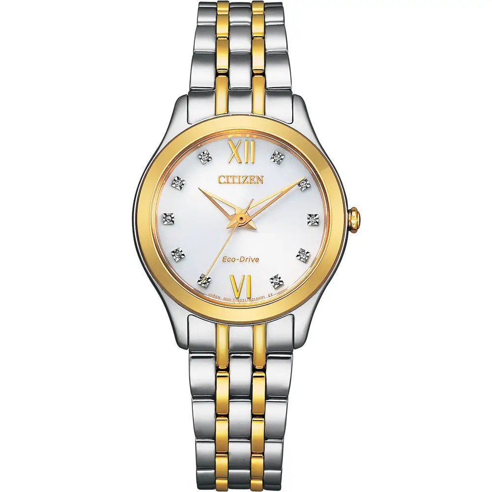Citizen Eco-Drive Silhouette Diamond 26mm Watch EM1014-50A