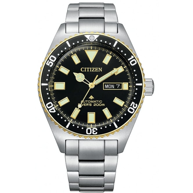 Citizen Promaster Automatic Black Dial Steel Bracelet 41mm