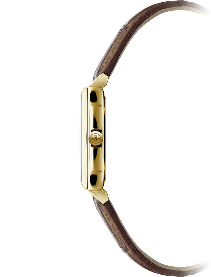 Raymond Weil Tocatta Ladies Yello Gold PVD Champagne Dial 28mm