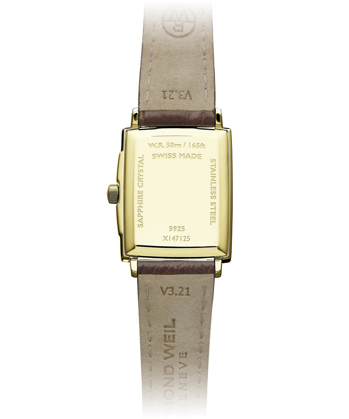 Raymond Weil Tocatta Ladies Yello Gold PVD Champagne Dial 28mm