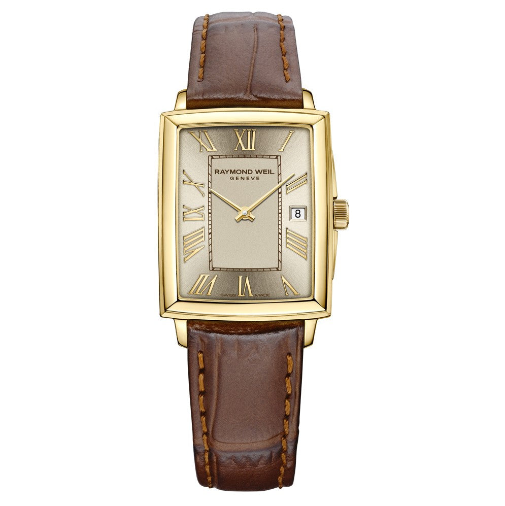 Raymond Weil Tocatta Ladies Yello Gold PVD Champagne Dial 28mm
