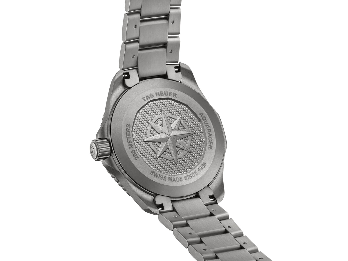 Tag Heuer Aquaracer Professional 200 Solargraph Titanium 40mm Watch WBP1180.BF0000