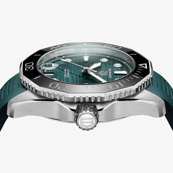 Tag Heuer Aquaracer Professional 300 Dark Green Diamond Dial 36mm WBP231G.FT6226