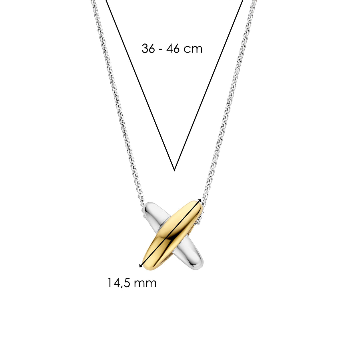 TI SENTO - Milano Necklace 34003SY