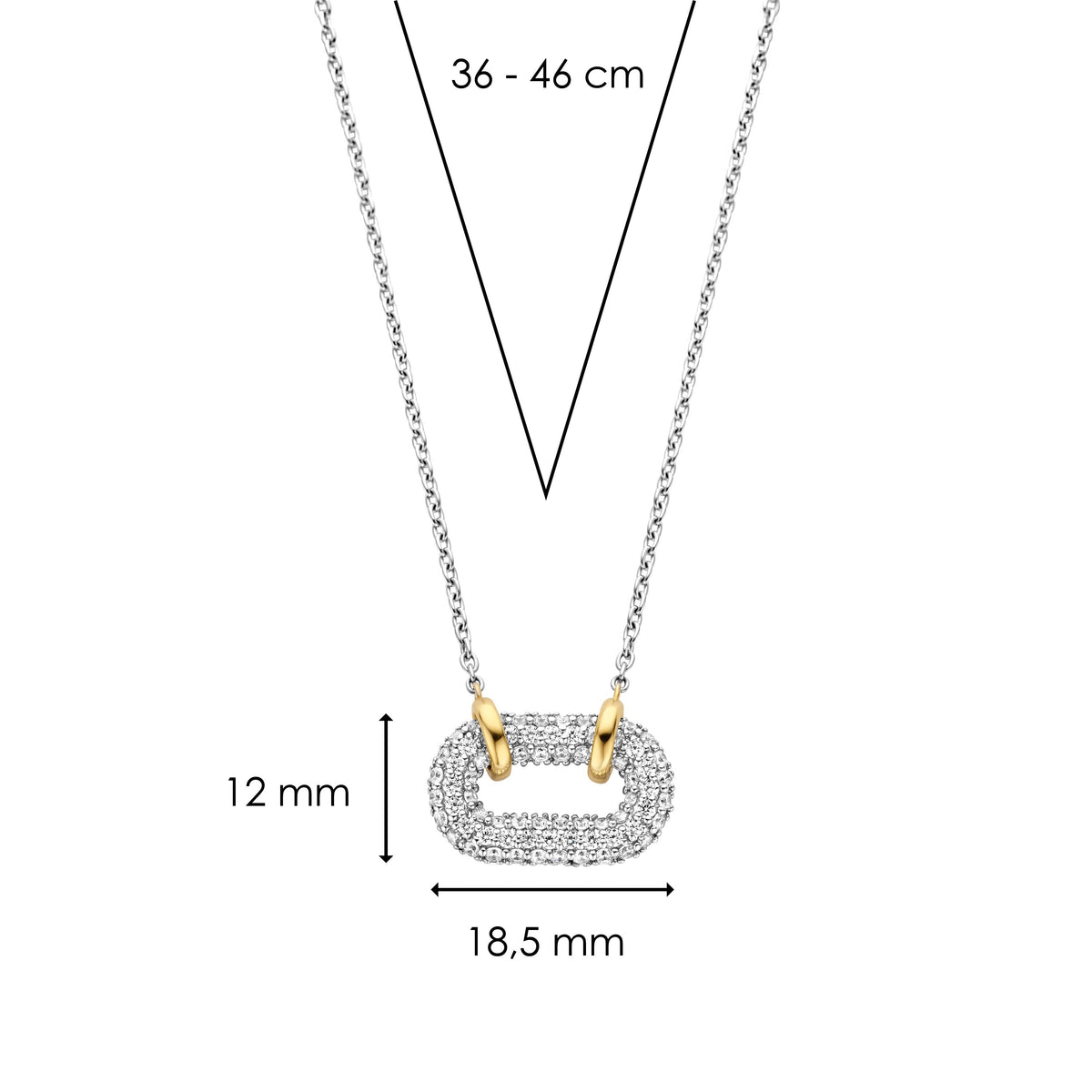 TI SENTO - Milano Necklace 34010ZY