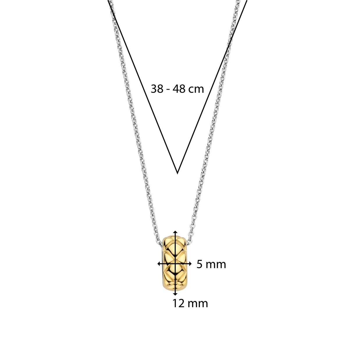 TI SENTO - Milano Necklace 34015SY