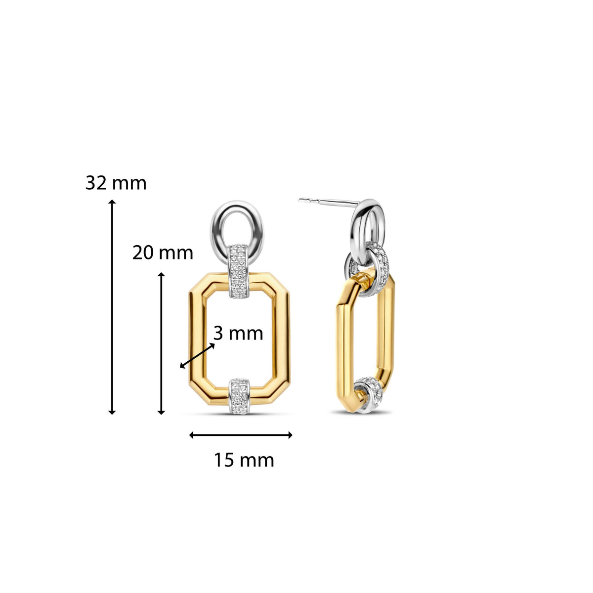 TI SENTO - Milano Earrings 7920ZY