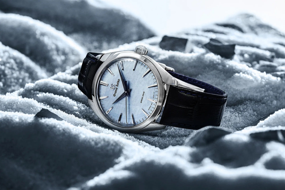 Grand Seiko Elegance Spring Drive Omiwatari 38.5mm Watch SBGY007