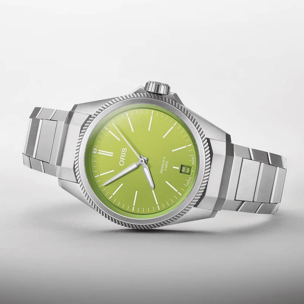 Oris ProPilot X Calibre 400 Kermit Edition 39mm Watch
