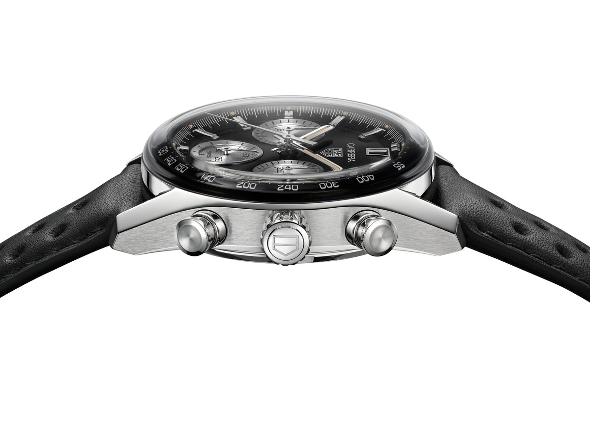 Tag Heuer Carrera Chronograph 'Glass box' Black 39mm CBS2210.FC6534