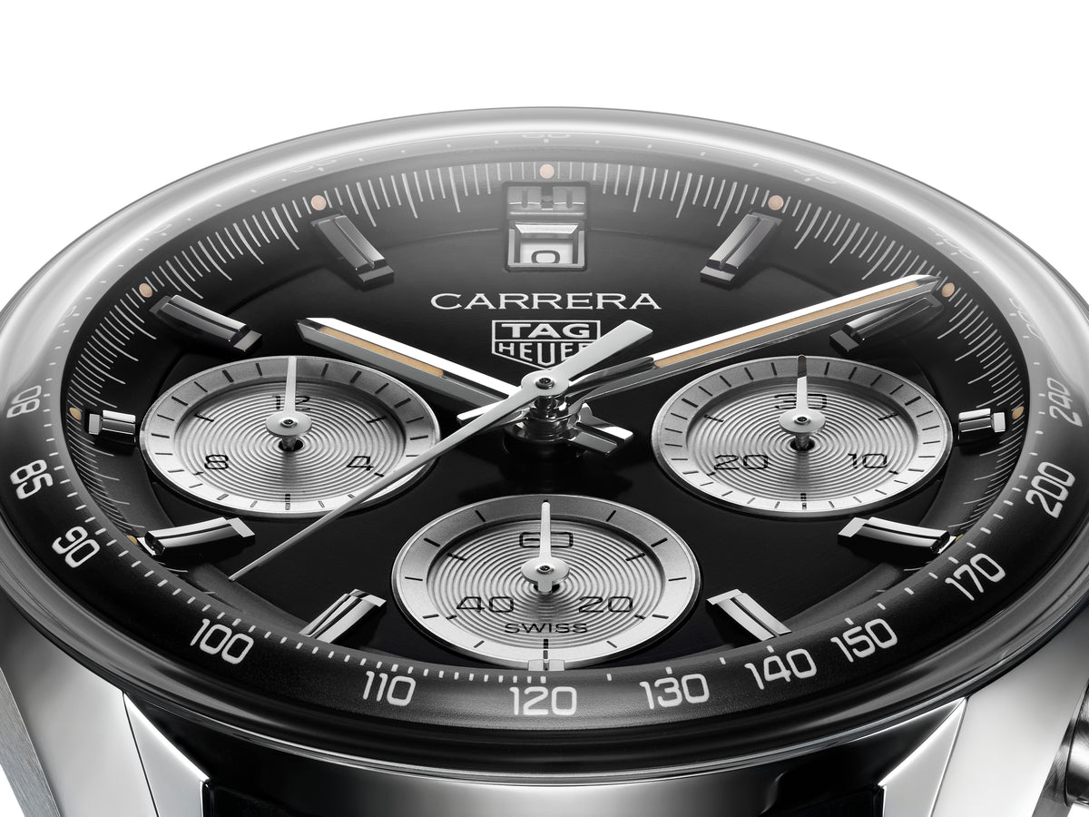 Tag Heuer Carrera Chronograph 'Glass box' Black 39mm CBS2210.FC6534