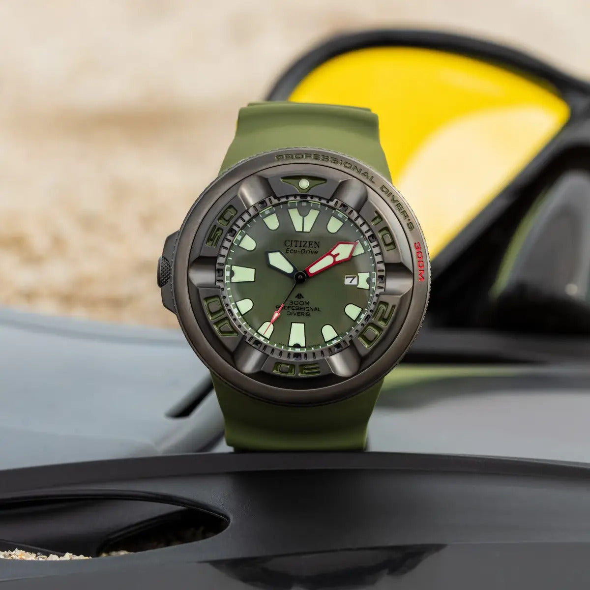 Citizen Promaster Diver 'Ecozilla' Green 300m 48mm Watch
