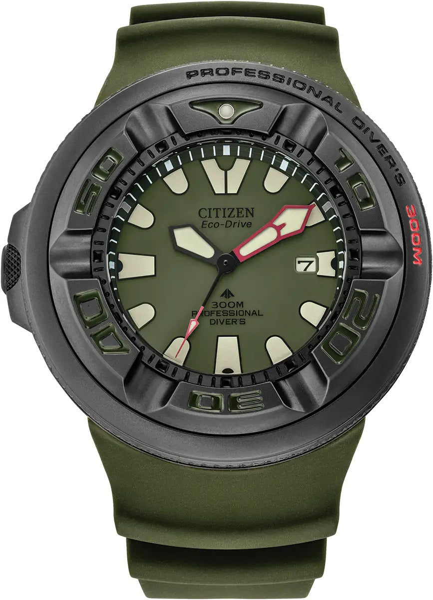 Citizen Promaster Diver 'Ecozilla' Green 300m 48mm Watch