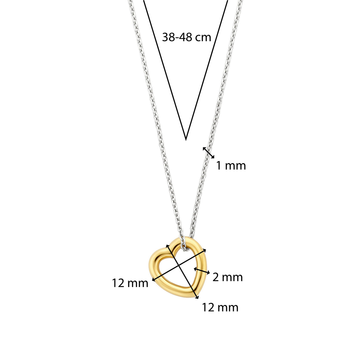 TI SENTO - Milano Necklace 34022SY
