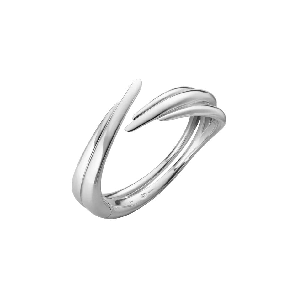 Georg Jensen Arc Bangle, Recycled Sterling Silver