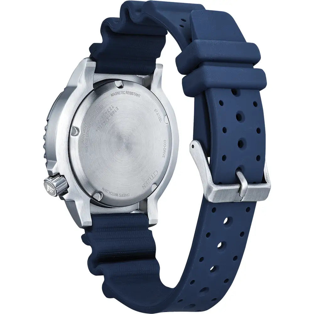 Citizen Promaster Diver 200m Orange & Blue 44m Watch BN0169-03X