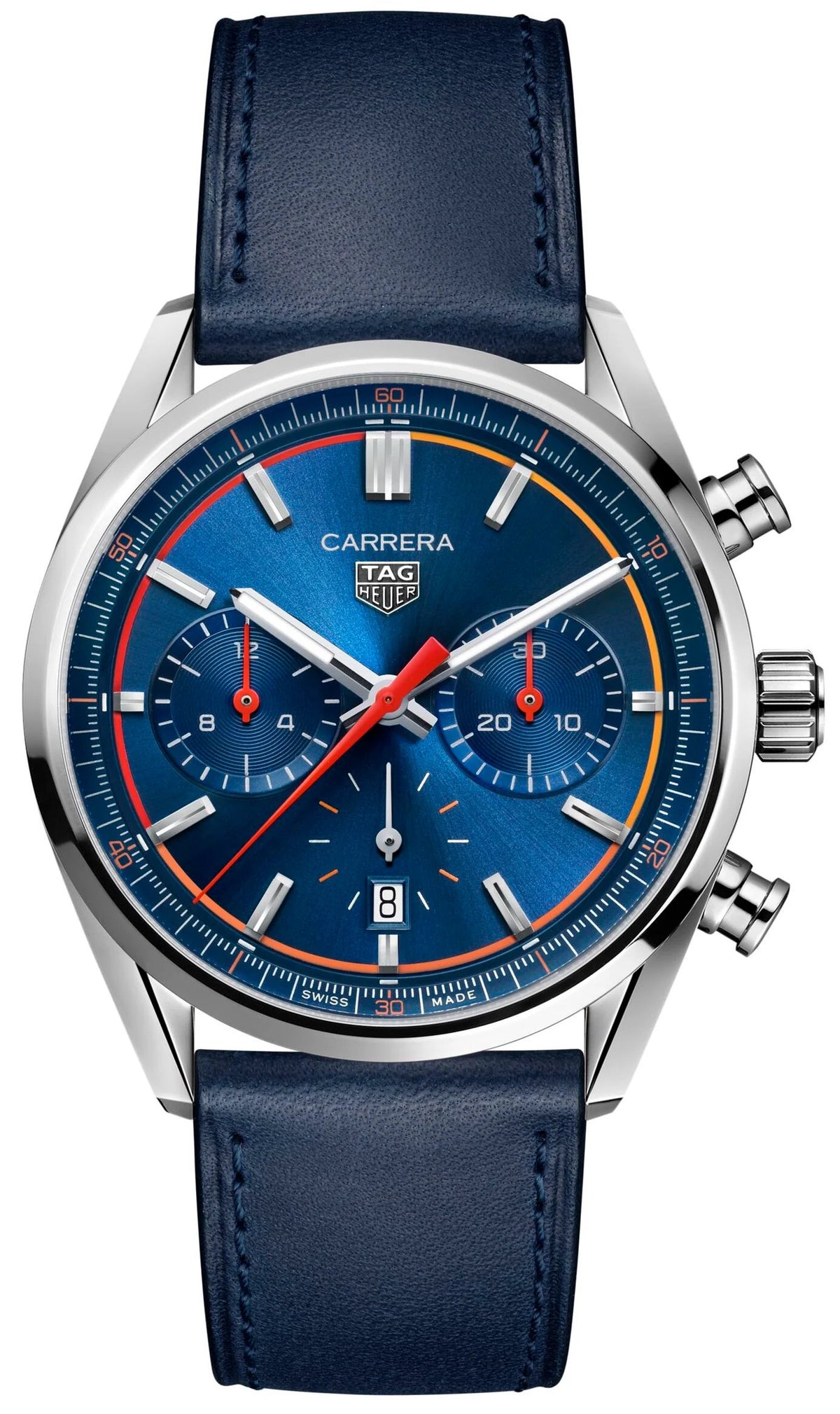 Tag Heuer Carrera Automatic Chronograph Blue 42mm Watch CBN201D.FC6543