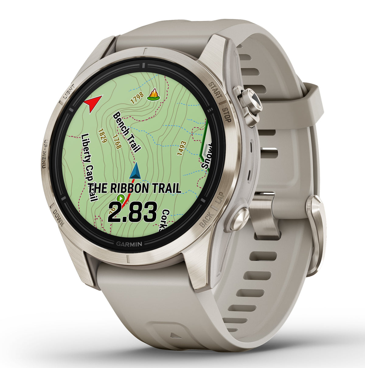 Garmin Epix Pro (Gen2) Sapphire 42mm Soft Gold 010-02802-11