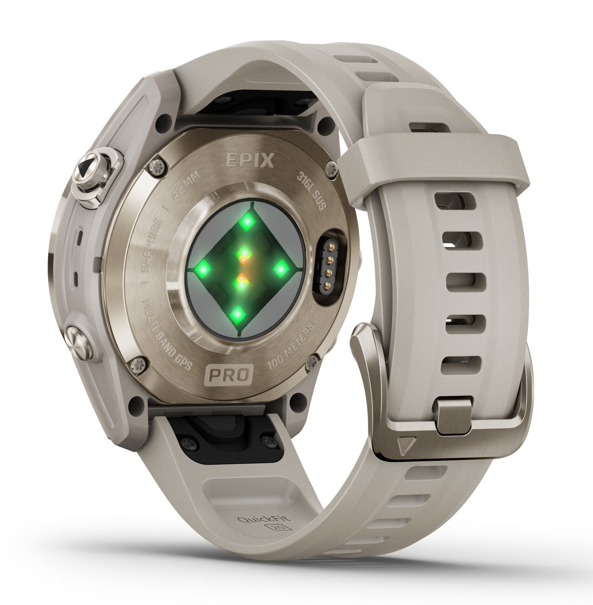 Garmin Epix Pro (Gen2) Sapphire 42mm Soft Gold 010-02802-11