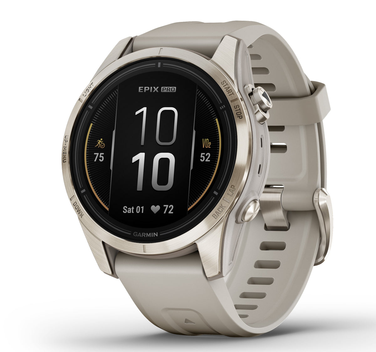 Garmin Epix Pro (Gen2) Sapphire 42mm Soft Gold 010-02802-11