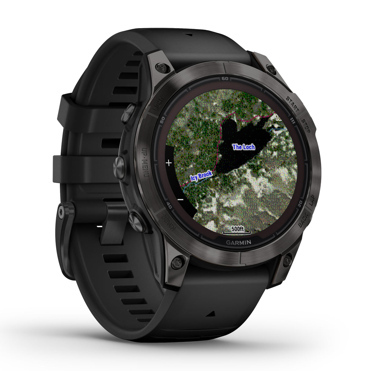 Garmin Fenix 7 Pro Sapphire Solar Carbon Grey Titanium 47mm Watch 010-02777-11