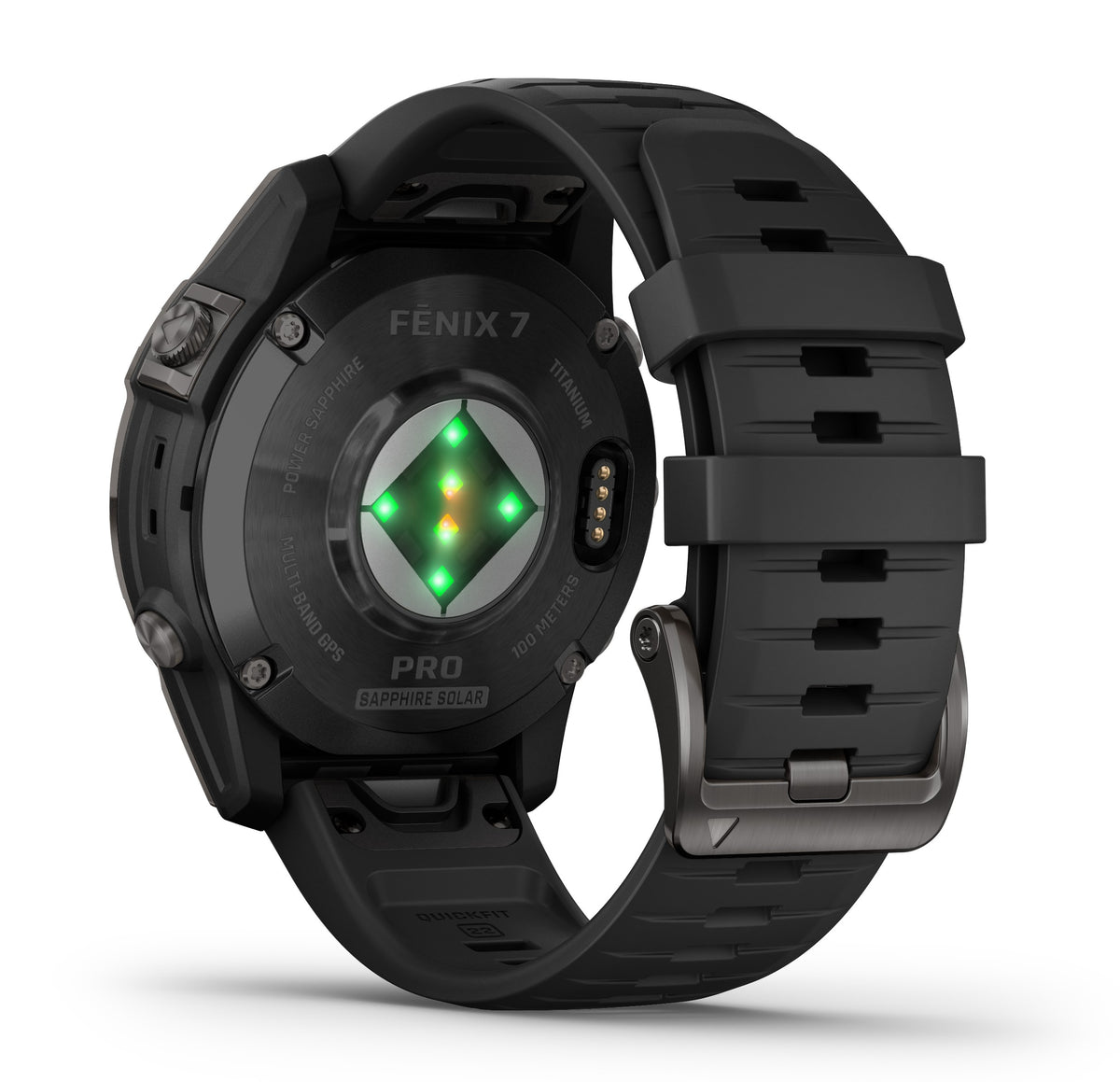 Garmin Fenix 7 Pro Sapphire Solar Carbon Grey Titanium 47mm Watch 010-02777-11
