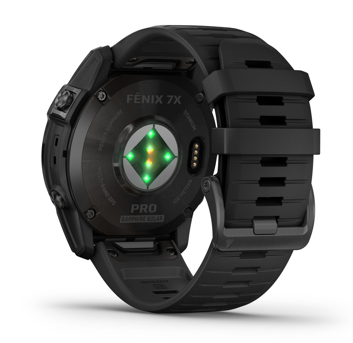 Garmin Fenix 7X Pro Sapphire Solar Carbon Grey Titanium 51mm Watch 010-02778-11