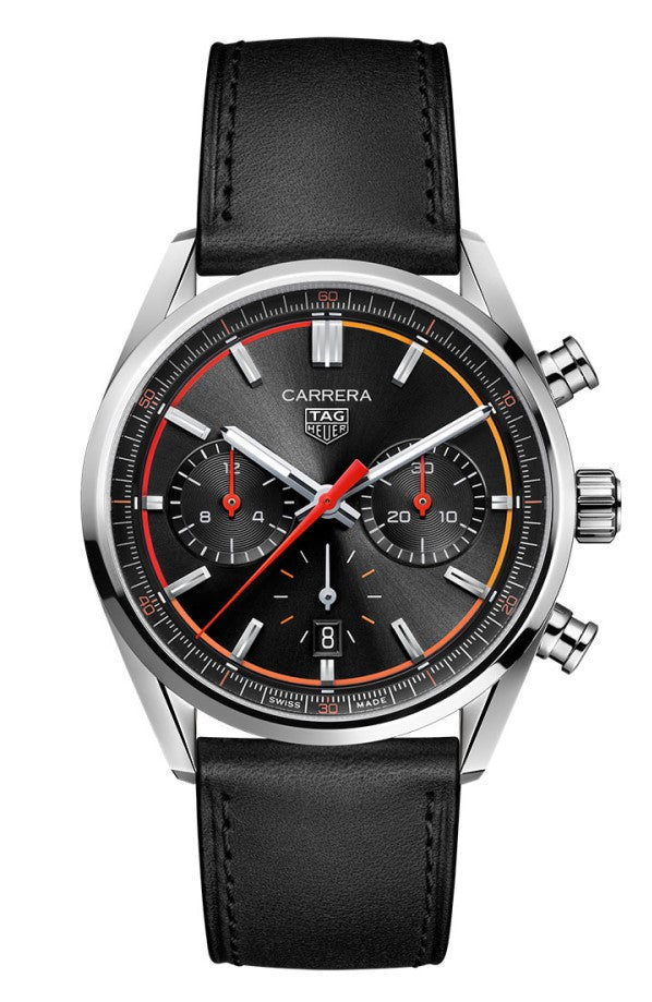 Tag Heuer Carrera Automatic Chronograph Black 42mm Watch CBN201C.FC6542