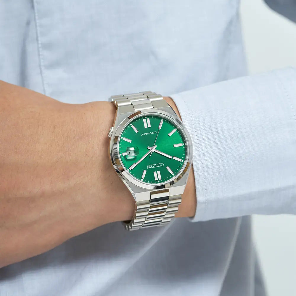 Citizen "Tsuyosa" Automatic Green Gents 40mm Watch NJ0150-56Z