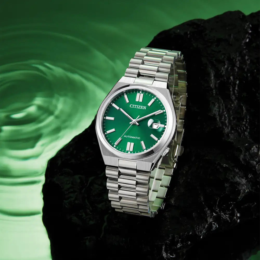 Citizen "Tsuyosa" Automatic Green Gents 40mm Watch NJ0150-56Z