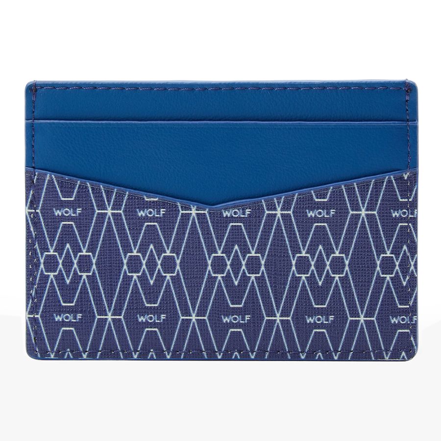 Wolf Signature Cardholder - Blue