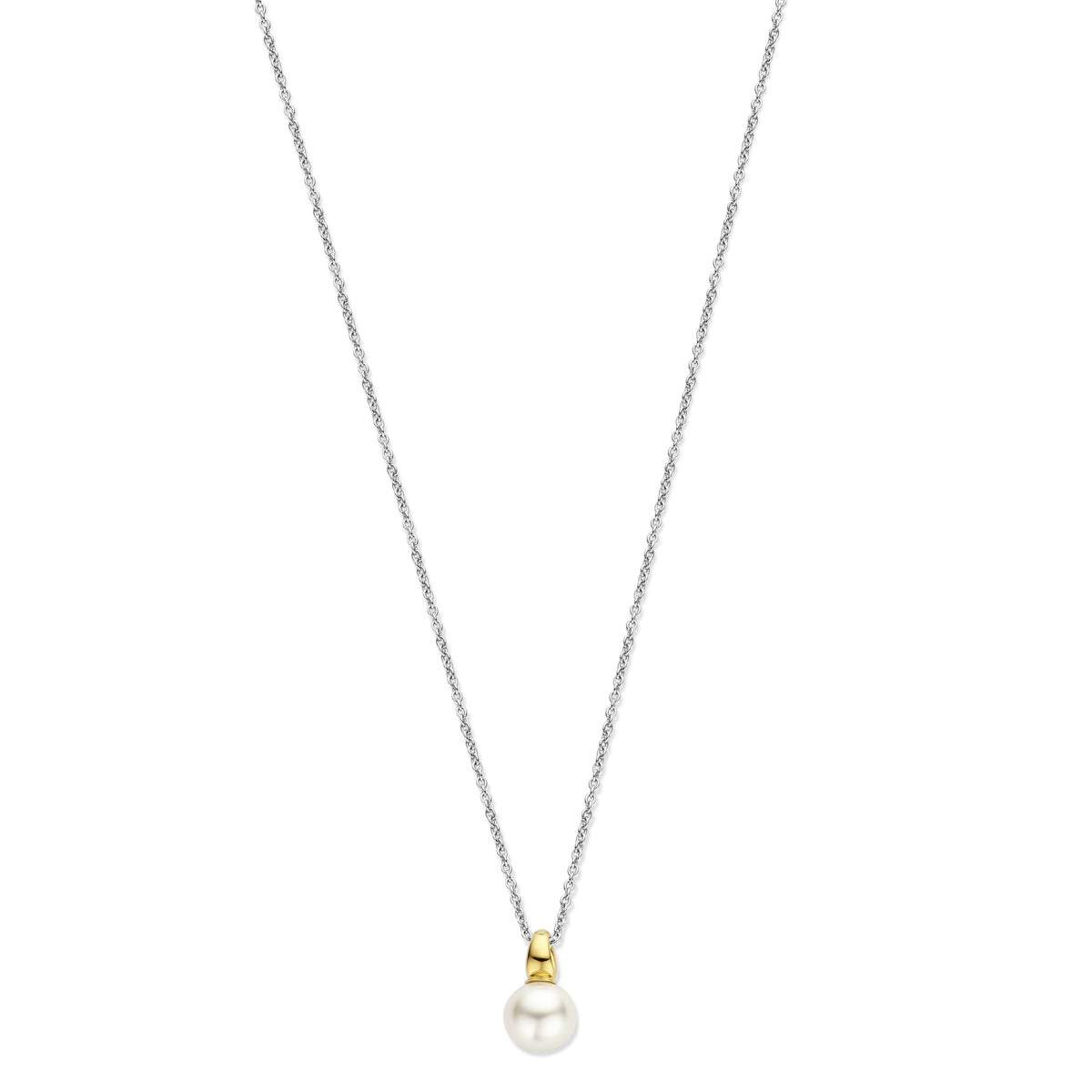 Ti Sento Necklace with pearl