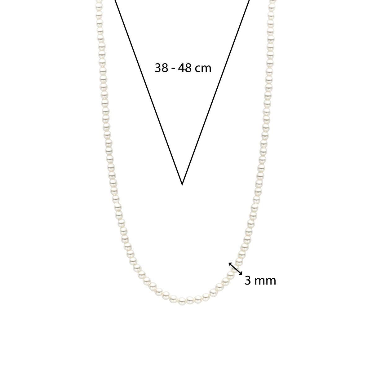 TI SENTO Necklace 3962PW
