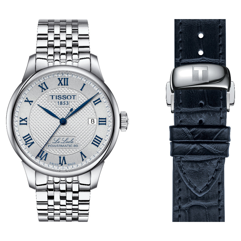 Tissot Le Locle Powermatic 80 20th Anniversary 39.3mm Watch T0064071103303