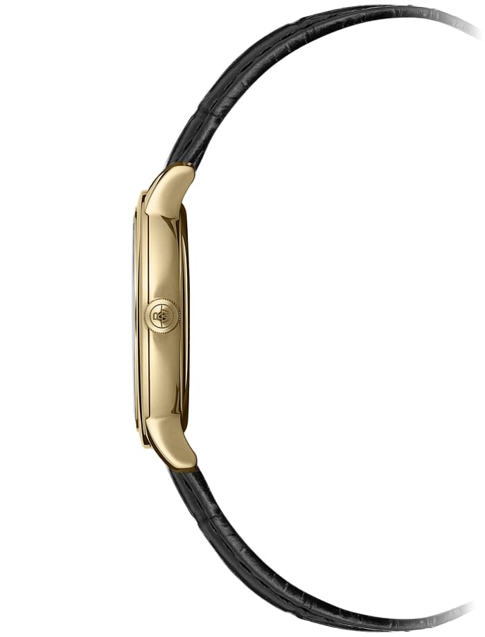 Raymond Weil Toccata Gold on Leather Strap 29mm Watch