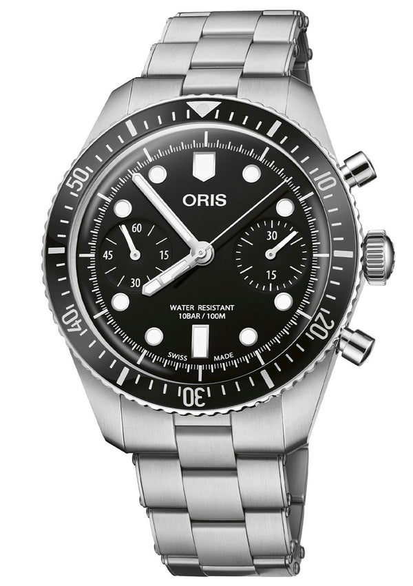 Oris Divers Sixty-Five Automatic Chronograph 40mm Watch 01 771 7791 4054-07 8 20 18