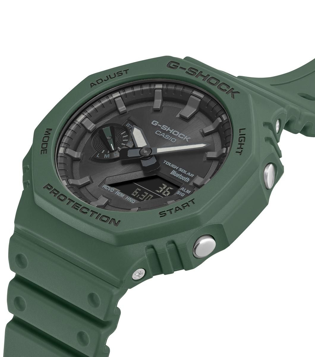 G-SHOCK Bluetooth® Solar 2100 Series Green GA-B2100-3AER