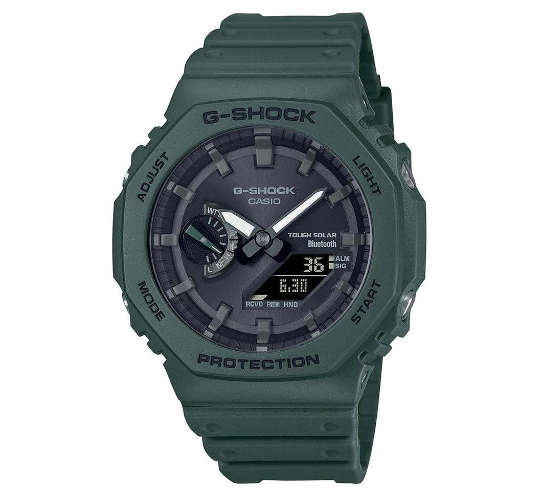 G-SHOCK Bluetooth® Solar 2100 Series Green GA-B2100-3AER